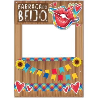 Imagem de Painel Barraca do Beijo para Festa Junina - TK Shopping