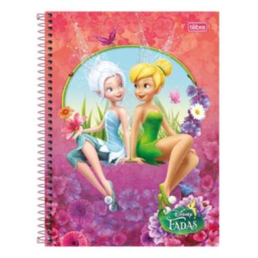 Imagem de Caderno De 01 Materia 96fls Fadas Capa Sortidas - Tilibra