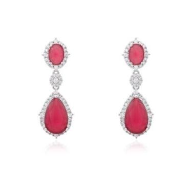 Imagem de Brinco Zayla Rubi-Unissex
