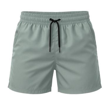 Imagem de Short Tactel Liso Bermuda Masculina Confortável Academia Treino-Masculino