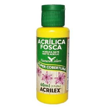 Imagem de Tinta Acrílica AMARELO OURO 505 Fosca 60ml - ACRILEX