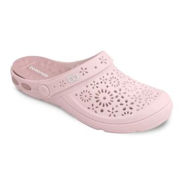 Imagem de Sandália Babuche Boaonda Nellie Clog Palmilha Removível 1317, 004, Ros
