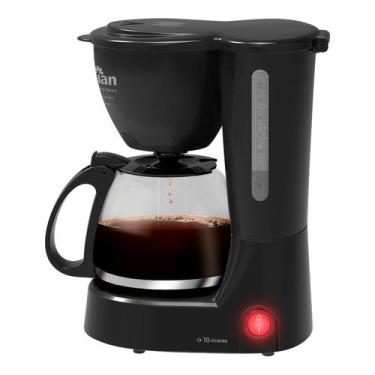 Imagem de Cafeteira Elétrica 18 Xícaras 650W Preta CF102 - Kian, 220V