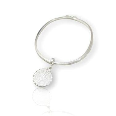 Imagem de Bracelete Berloque Pai Nosso Prata Legitima 925 - Lojas La&Ny Pratas, 