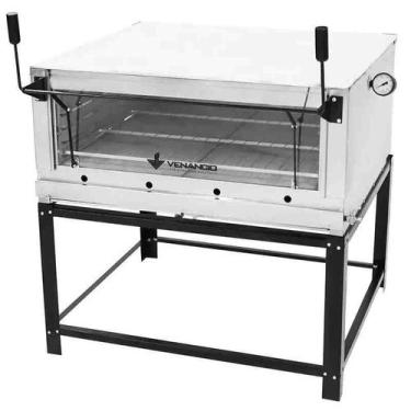 Imagem de Fornos de Lastro Roma Gás Inox FIRI90 Metalúrgica Venâncio