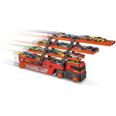 Imagem de Brinquedo Hot Wheels Caminhão Mega Transporter -Mattel Ghr48