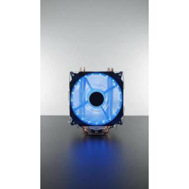 Imagem de Cooler Gamer CPU Universal 130W LED Azul - Congratulations Store