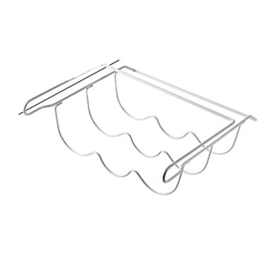 Imagem de Carrinho de cozinha, prateleira de cozinha, prateleira de cozinha, suporte de garrafa, organizador de cozinha, prateleira organizadora de geladeira, prateleiras de vegetais para cozinhas