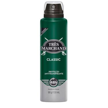 Imagem de Desodorante Aerosol Très Marchand Classic 150ml