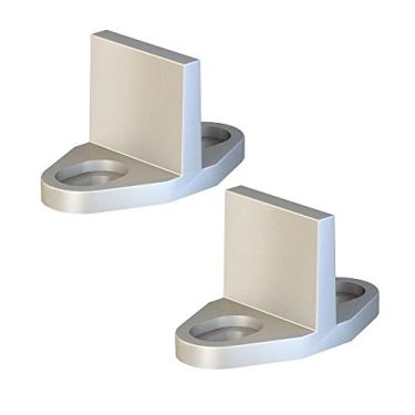 Imagem de JUBEST Guia em T de alumínio prateado para porta de celeiro deslizante conjunto de 2