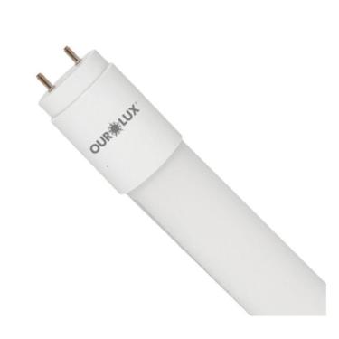 Imagem de Lâmpada Led Tubular T8 900lm 9w 4000k Vidro Ourolux Branco