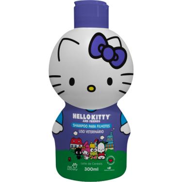 Imagem de Shampoo Pet Society Hello Kitty Leite de Cereais para Filhotes - 300 mL