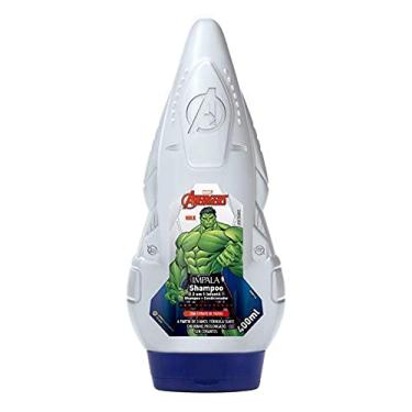 Imagem de Impala Cosmeticos Shampoo 2 Em 1 Infantil Para Meninos Marvel Avengers Hulk 400 Ml