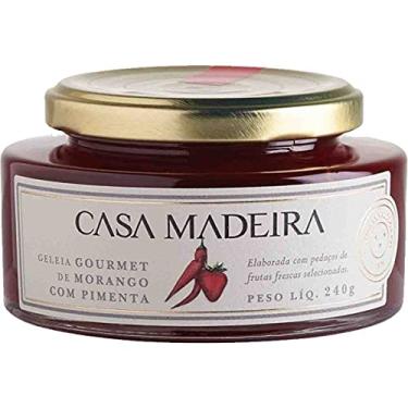 Imagem de Geléia Casa Madeira Morango e Pimenta 240g
