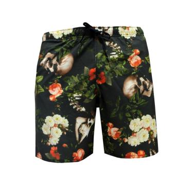 Imagem de Short Alkary Elástico Caveira Florida-Masculino