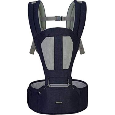 Imagem de Canguru 5 em 1 Ergonômico Azul Marinho, Ibimboo, Multicor