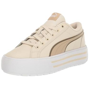 Imagem de PUMA Tênis feminino Kaia 2.0 Mid, Alpine Snow-granola-puma White Chocolate Chip, 40