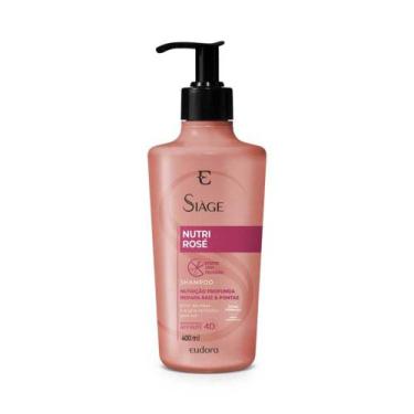Imagem de Shampoo Eudora Siage Nutri Rosé Efeito Anti Tesoura 400ml