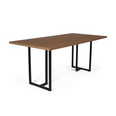 Imagem de Mesa de Jantar Retangular Industrial 6 Lugares 200x90cm Atos Noronha - Straub Web