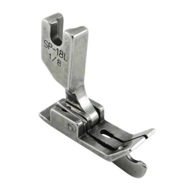 Imagem de Pé Calcador Pesponto Lado Esquerdo C. Guia Reta Industrial 3mm SP-18L 