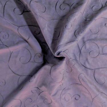 Imagem de Suede Bordado P/ Almofadas, Pufes, Bolsas, Artesanatos 4 Mts - Corttex