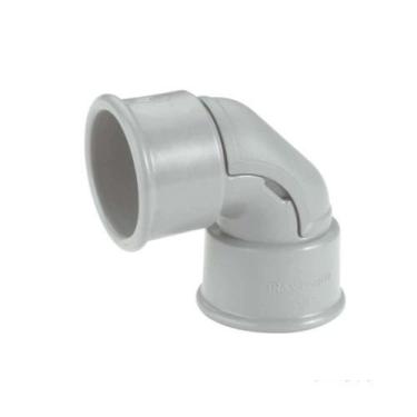 Imagem de Kit c/ 4 conector curvo pvc 1" p/ condulete x plastibox tramontina - T