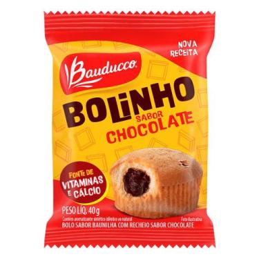 Imagem de Bolinho Bauducco Sabor Baunilha com Recheio de Chocolate 40g