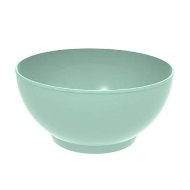 Imagem de Tigela Grande Crippa Travessa Redonda 3,1L Verde Menta Servir Salada S