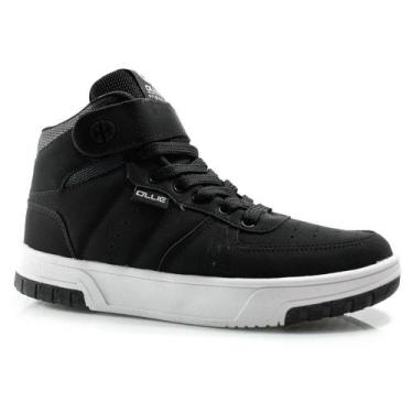 Imagem de Tênis de Cano Alto Masculino Ollie Alpha 3, Preto, 40