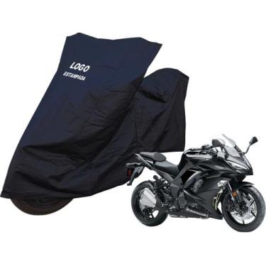 Imagem de Capa Impermeável Proteção Raios UV Moto Kawasaki Ninja 1000 - Mz