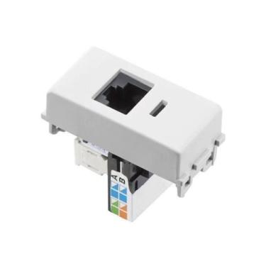 Imagem de Módulo Tomada Para Telefone RJ11 Branco LIZ/LUX² Tramontina 57115/051