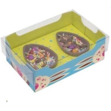 Imagem de Caixa ovo de colher pascoa encanto kids 2x50g - pascoa cores - pct c/ 