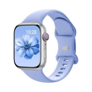 Imagem de Pulseira De Silicone De 45mm 44mm 40mm 41mm 49mm 38mm 42mm Para Apple 