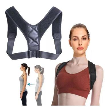 Imagem de Kit 2 Colete Corretor Postural Para Coluna Cervical Alinhador Postural