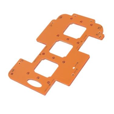 Imagem de YWBL-WH Modelo de Ranhura 3 Em 1 Modelo de Perfuração de Furo para Marcenaria Com Raio R20 R25 R30 Abertura de Soquete 70x60mm Ajustável para Fabricação de Móveis de Guarda-roupa