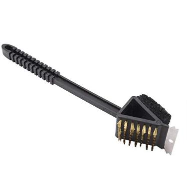 Imagem de GLOGLOW Pincéis de Churrasqueira Longa Alça de Churrasco de Churrasco Eficaz Ferramenta de Trêsinona Eficaz para Fornos de Gás, Carvão e Fumaça Adequados para Fornos de Gás, Carvão e Fumaça