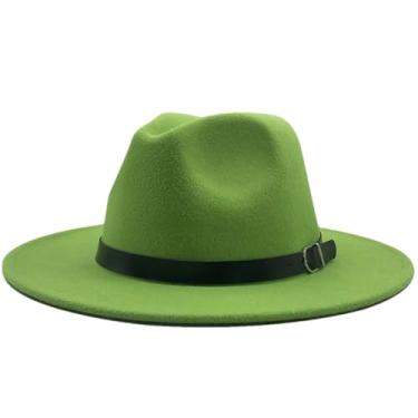 Imagem de Chapéu masculino Fedoras Jazz feminino verão primavera preto mistura boné chapéu casual ao ar livre EN8 tamanho infantil 52-54 cm