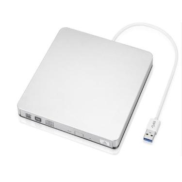 Imagem de GM Bear Gravador DVD Externo USB 3.0, Leitor CD/DVD Portátil, Compatível com para Windows e MacBook