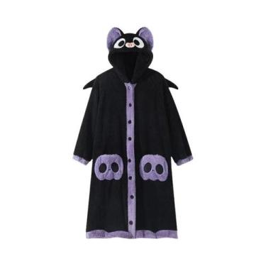 Imagem de Pijamas De Pelúcia De Morcego Para Mulheres, Fantasia De Anime Kawaii 