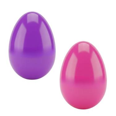 Imagem de Kit 2 Brinquedos Pet Bola Ovo Maluco Cães Funny Eggs Interativo Cachorro Médio Porte (1 COR ROSA / 1 LILÁS)