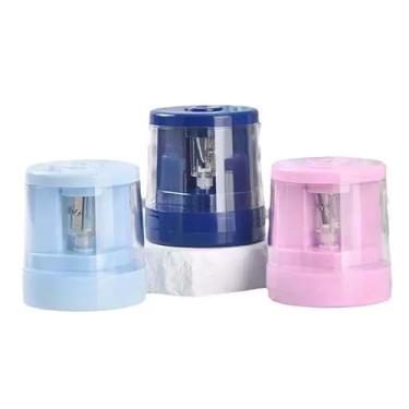 Imagem de Apontador De Lápis Elétrico Infantil Automático Portátil Operado Por Bateria Para Lápis 6-8mm(Aleatório)