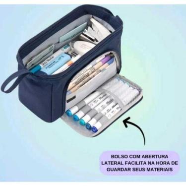 Imagem de HYQ1828 Estojo De Lápis Caneta Esferográfica De Papelaria Bolsa De Arm