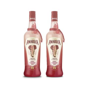 Imagem de Kit Licor Amarula Raspberry 750ml 2 unidades