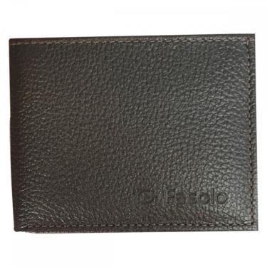 Imagem de CARTEIRA MASCULINA COURO PEQUENA FASOLO H007 MARROM Cor:Marrom;Tamanho:Único;Gênero:Homem