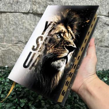 Imagem de Bíblia Sagrada Colorida "Yeshua" Com Lateral Dourada Edifica Letras Hi