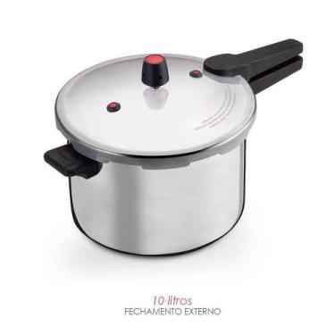 Imagem de Panela De Pressão Fechamento Externo 10 Litros - Nacional