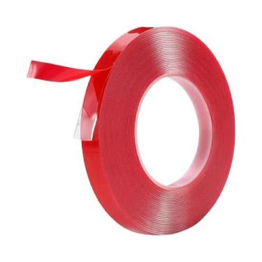 Imagem de Fita Nano Transparente Dupla Face 3-5M 10/20/30mm Adesivo Lavável Sem 