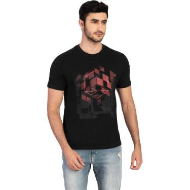 Imagem de Camiseta Aramis Rubiks V23 Preto Masculino, G