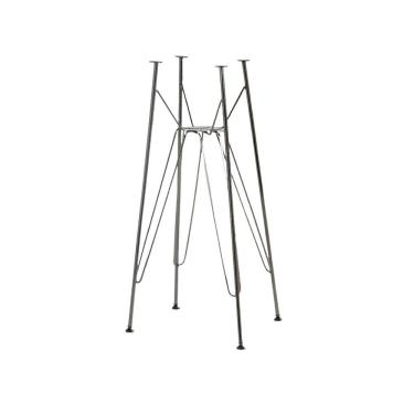 Imagem de Base de Mesa Eames Bistrô Alta Ferro Eiffel Cromada