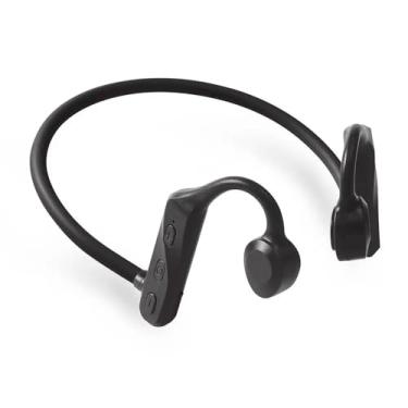 Imagem de Fones de Ouvido Bluetooth 5.0 de Condução de Ar, Fone de Ouvido Condução de Ar Sem Fio, IPX5 Fones de Ouvido Esportivos à Prova D'água para Corrida, Ginástica, Condução, Ciclismo HS-521 (Preto)